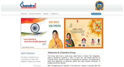 Desktop Screenshot of chandraindia.com